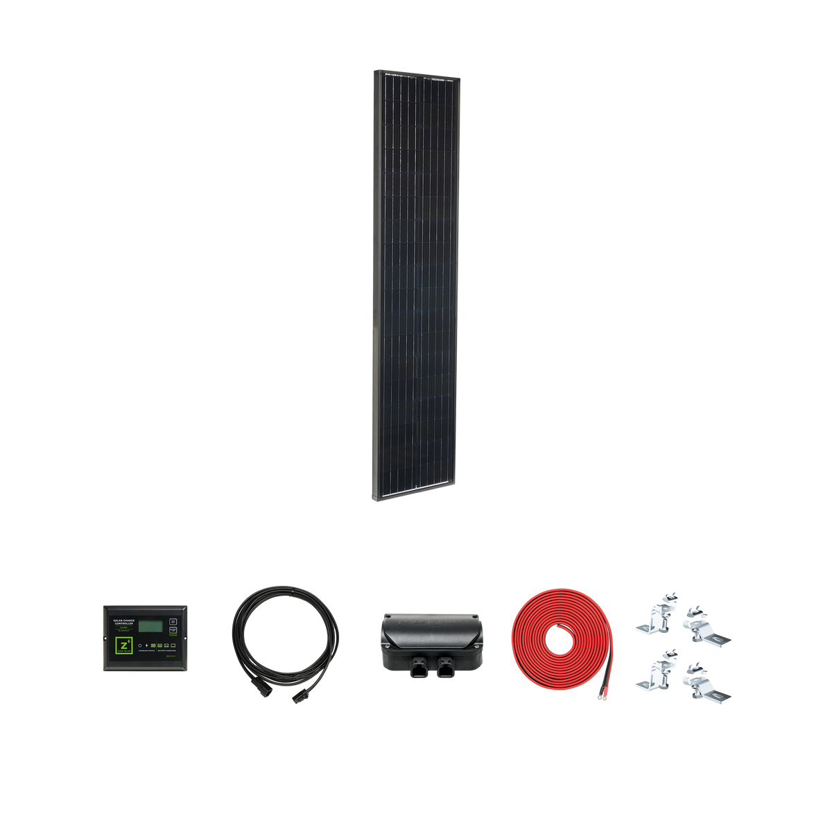 Zamp Solar LEGACY BLACK 95 Watt Deluxe Kit (Airstream Compatible)